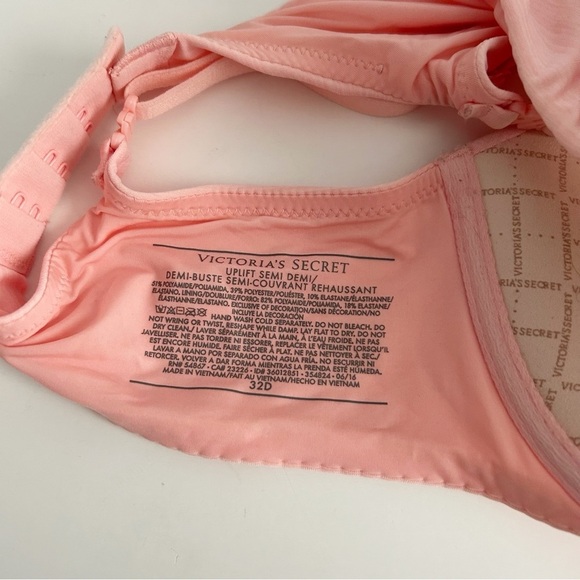 Victoria’s Secret Uplift Semi Demi Bra | Size 32D - Picture 3 of 4